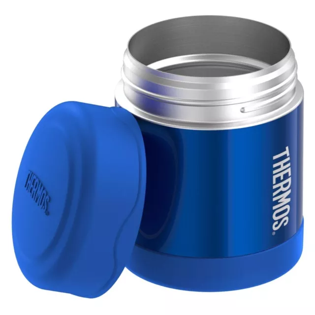 100% Genuine! THERMOS Funtainer S/S 10oz 290ml Vacuum Insulated Food Jar Blue! 2