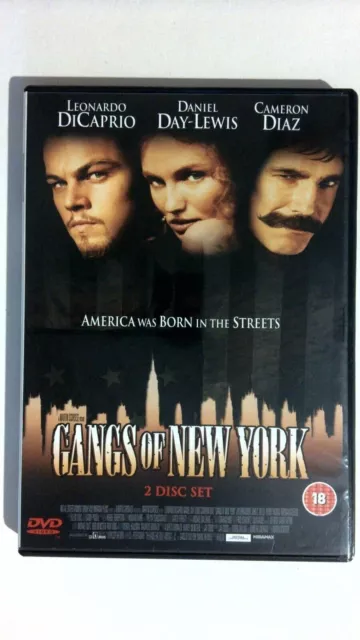 Gangs of New York 2 DISC SET DVD New & Sealed Dicaprio Day Lewis Diaz Film