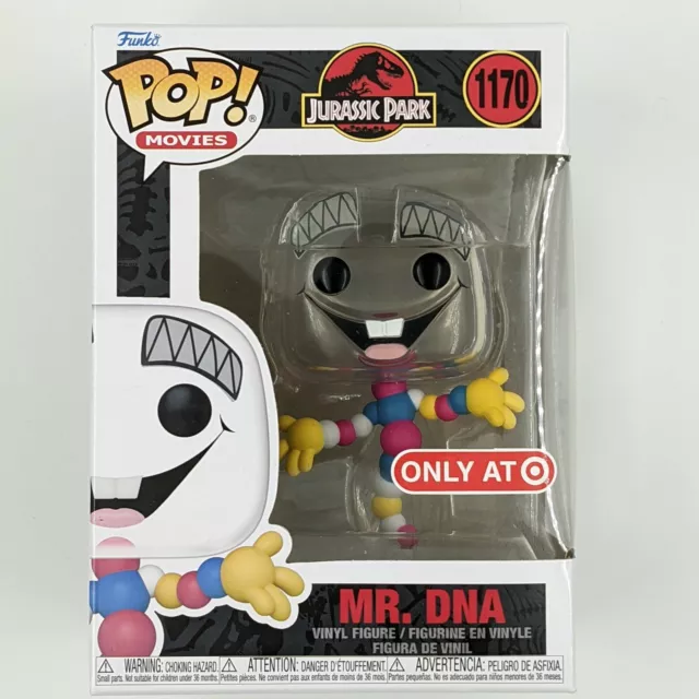 New Funko Pop! Jurassic Park MR. DNA EXCLUSIVE 🧬 1170 IN HAND SHIPS IMMEDIATELY
