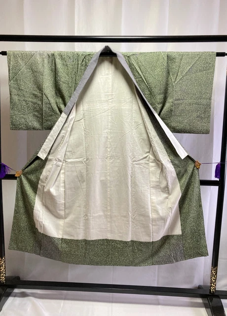 Vintage Japanese Silk juban kimono - Mens Juban Kimono Robe 4