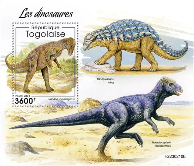 2024 04 - TOGO - DINOSAURS             1V  complet set    MNH **