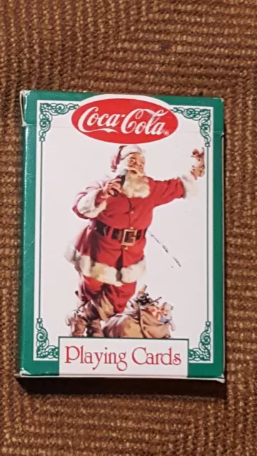 Vintage Coca Cola  Playing Cards In Original Box