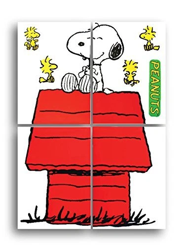 Back to School Giant Character Snoopy and Dog House Bulletin Board Set,