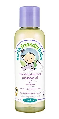 Earth Friendly Baby Moisturising Shea Massage Oil,Transparent