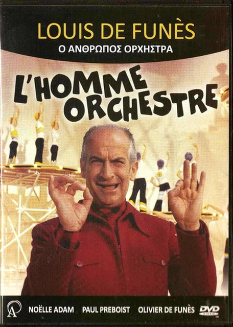 Borsa Shopping Grande Con Louis De Funès - Tasca In Policotone 340 G/m², 38x42 Cm, Manici Lunghi 70 Cm, Stampa Resistente All'Acqua, Per Spiaggia E Università - 5