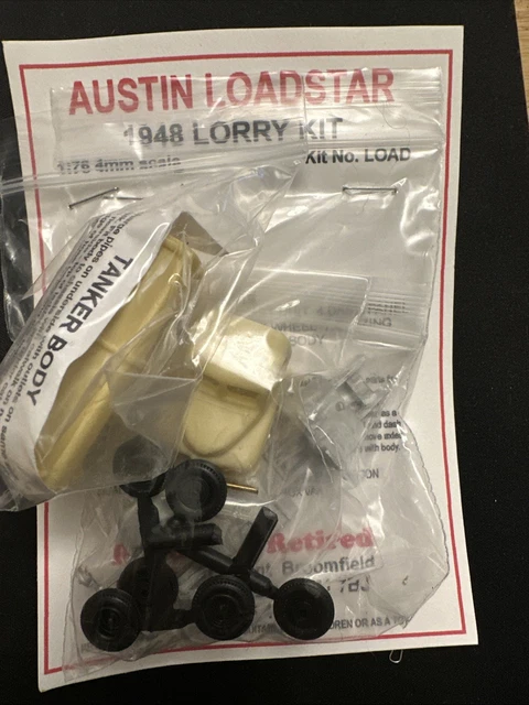 Austin Loadstar Diecast Model ROADSCALE MODELS WHITE metal Resin model 1/76 Austin Load star 1948 ...