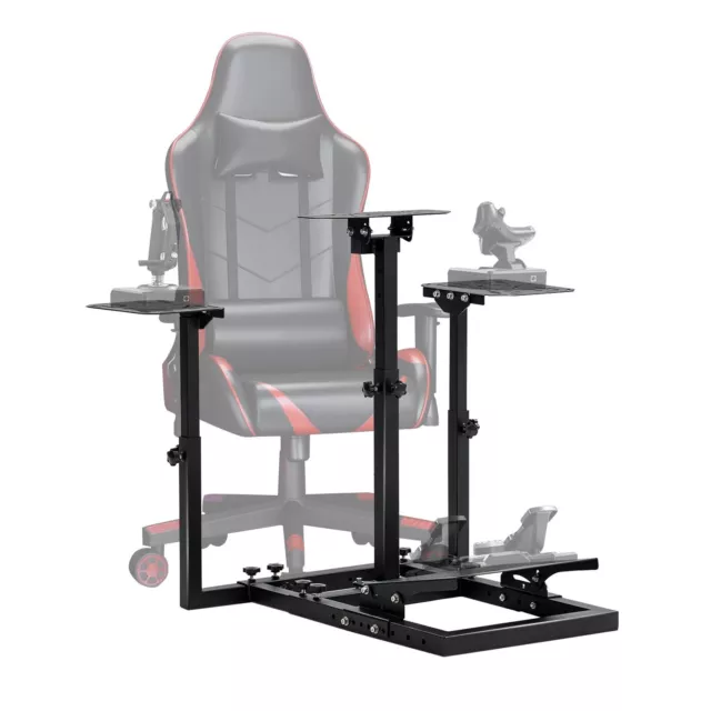 Supllueer Flight Sim Cockpit&Racing Wheel Stand fit Logitech Thrustmaster Saitek