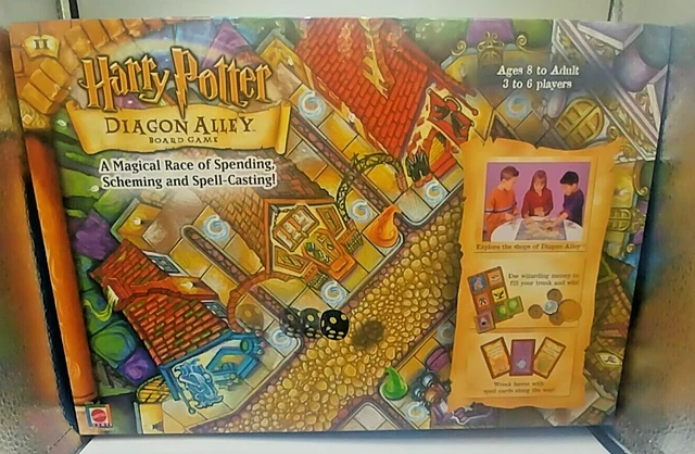 Jeu société Harry Potter Mattel 2001 école sorcier mystère poudlard mène enquête - Jeux & Jouets