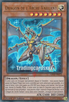 Dragon De L'Arche Vaillant SR02-FR000 1st MISSPRINT Yu-gi-oh 