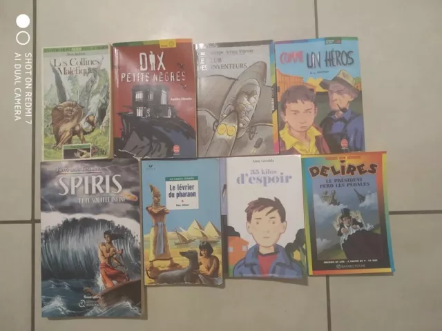 Lot de 8 livres pour enfants