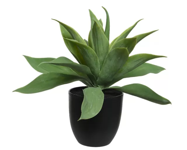 Agave Artificiale In Vaso 37X34Cm Accessori Decoro Interno Esterno