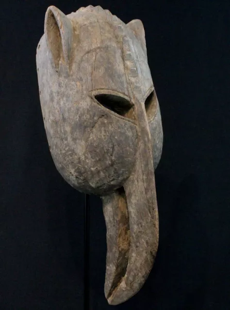 Art Africain Arts Premiers Tribaux - Masque Zoomorphe Dogon - Mali - 45 Cms ++++