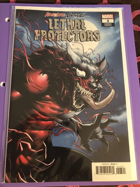 Absolute Carnage Lethal Protectors #3 1:25 Codex Variant 2019 Nm/Mt Unread