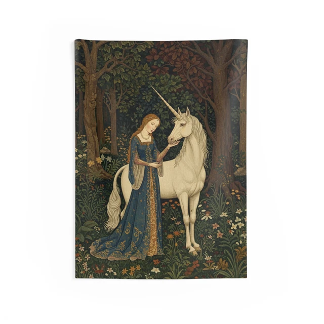 Chart Pattern | Medieval Touch Detail The Lady And Unicorn Counted Cross Stitch