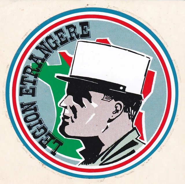 Patch Thermocollant "Légion Étrangère - Marche Ou Crève" - Écusson à Coudre Ou Coller - Dimensions Sur Photo