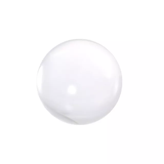 40mm Diameter Acrylic Ball Clear/Transparent Sphere Ornament 1.6 Inches