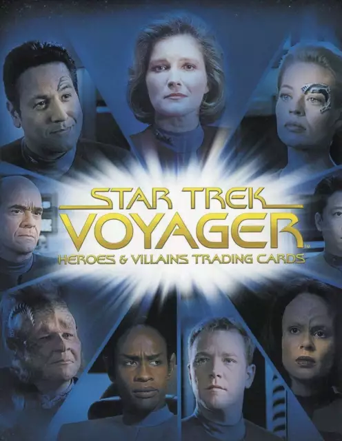 Star Trek Voyager Heroes & Villains Card Album