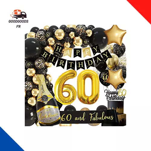 30 ans Decoration Anniversaire pour Homme Femme, SWPEED Ballon 30