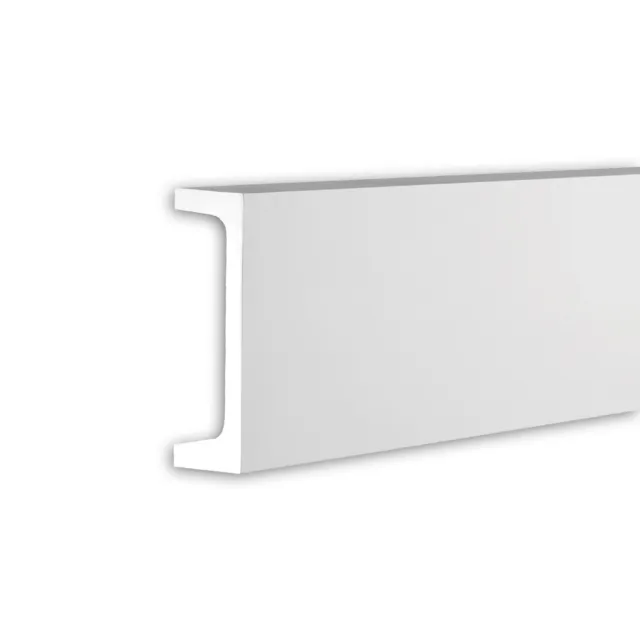 Profhome 403202 barra de friso perfil de fachada barra decorativa barra de estuco 2 m