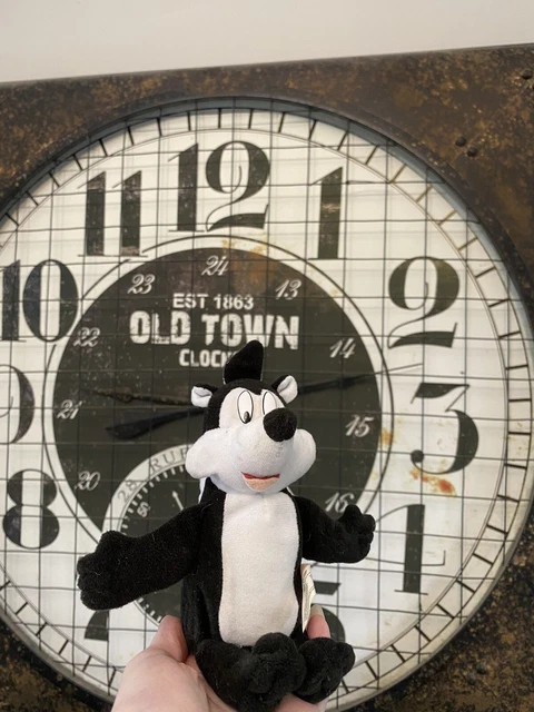 VINTAGE WARNER BROS Pepe Le Pew Looney Tunes Skunk Plush Soft Toy 7” £9