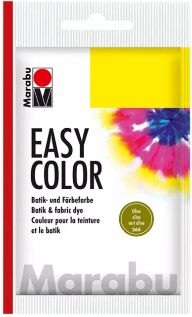 Marabu Easy Colour Fabric Dye 25g Olive