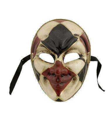 Mask from Venice Joker Argyle Civet Authentic Carnival 69