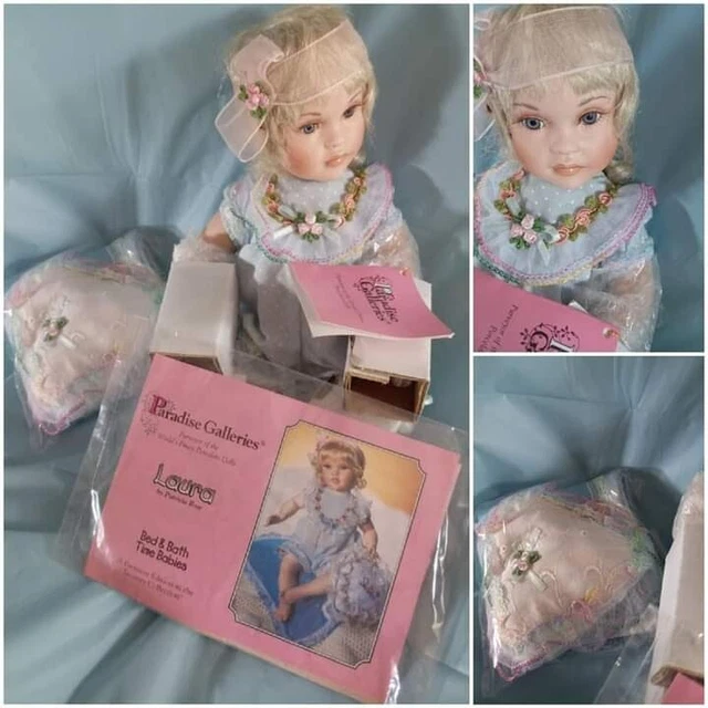 Paradise Galleries Porcelain Doll  Laura By Patricia Rose