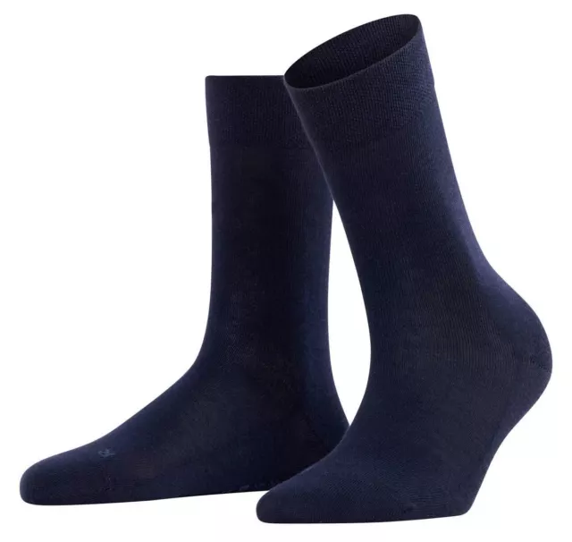 Falke Womens Sensitive London Socks - Dark Navy