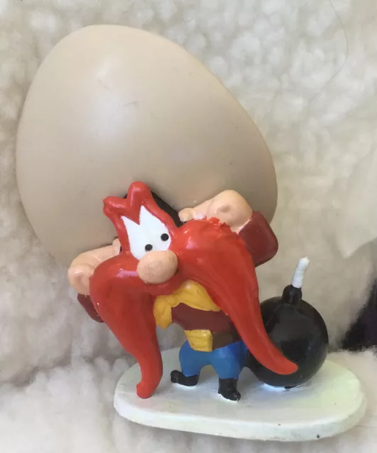 1994 Vintage Looney Tunes Yosemite Sam Figure -Applause Cake Topper Warner Bros