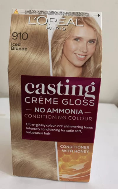 L’oréal Paris Casting Crème Gloss Conditioning 910 Iced Blonde