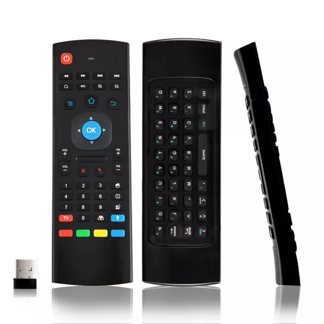 MX3 2.4Ghz Wireless Air Fly Mouse Keyboards Remote Voice Controls For Andro-wf