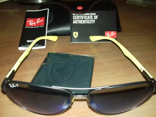 RAY BAN FERRARI STABLES rb8313 m f003 h0 polarized 145.10