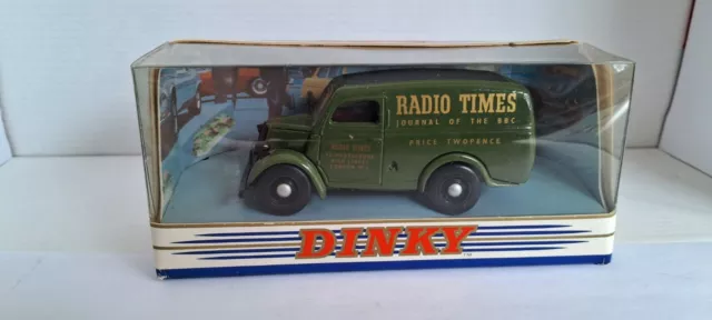 The DINKY Collection-1950 Ford E83W 10 CWT VAN DY4-(Radio Times -BBC -)