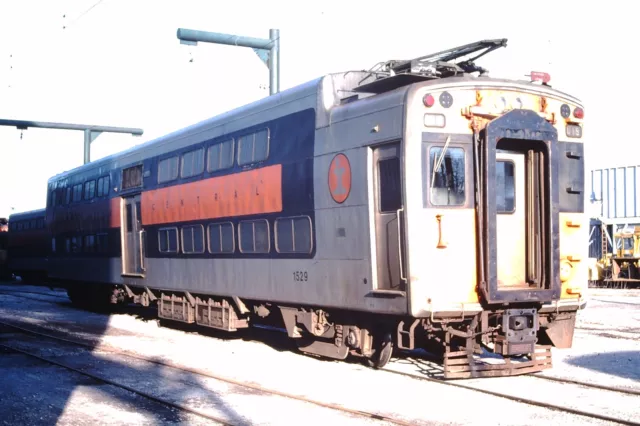 Original 1980 Illinois Central Highliner Car at Crestwood Shop Harvey Slide 9008