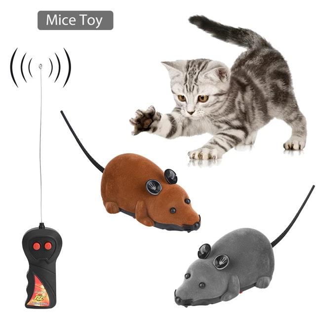 Souris Fil Pour Chat Chien Drôle De Rat Nouveauté Cadeau Animal De Compagn
