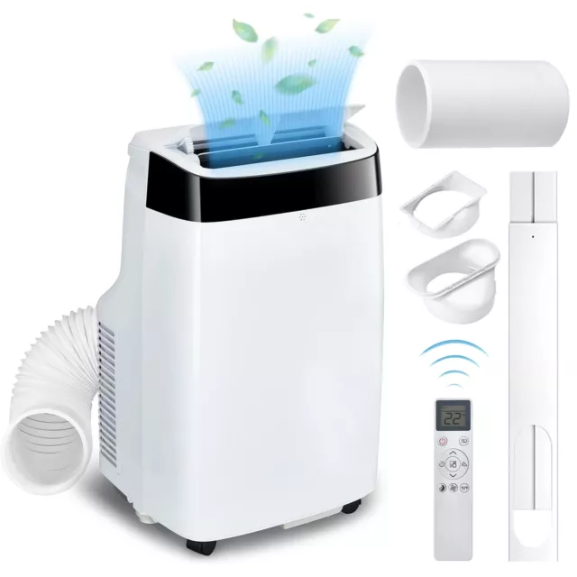 3 in 1 Portable Air Conditioner 10000 BTU AC Unit Dehumidifier Fan w/ Remote