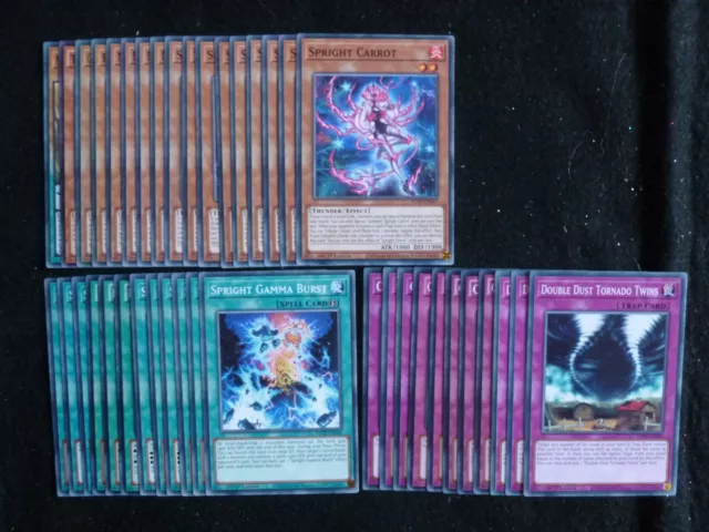 Yu-Gi-Oh 40 Card Spright Deck  *Ready To Play*