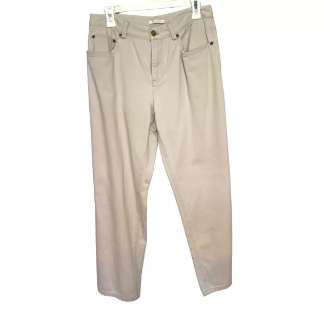 Jones New York Sport Stretch Women’s Cream Color Pants Women's Size 8