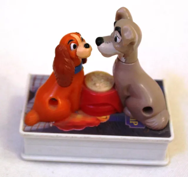 Mcdonalds Happy Meal Mechanical Disney Lady and The Tramp Toy