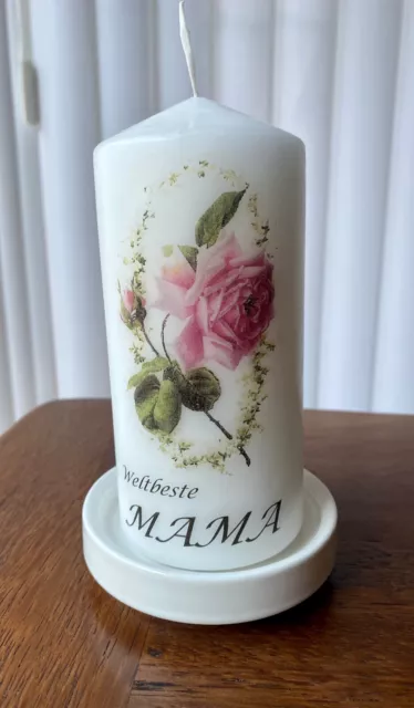 Kerzen mit Spruch MAMA,  Beschriftete Kerzen, Muttertagskerze,Geburtstagskerze 2