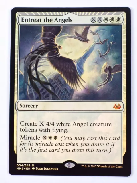 MTG Entreat the Angels - Modern Masters 2017 [Foil] NM-