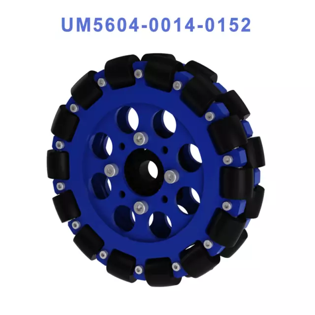 UM5604-0014-0152 Omnidirectional 152mm Wheel Omni Drive Industrial Robot Parts