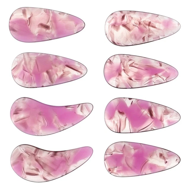 8 Pcs Polymer Guzheng Nails Chinese Zither Picks Guitar Finger