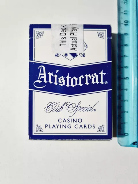 Carte Da Gioco Aristocrat Casino Mirage Poker Vintage Original Playing Card New