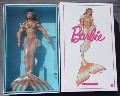 Barbie KEN KING OCEAN MERMAN triton sirene 2021 Mattel GTJ97 poupée NRFB shipper