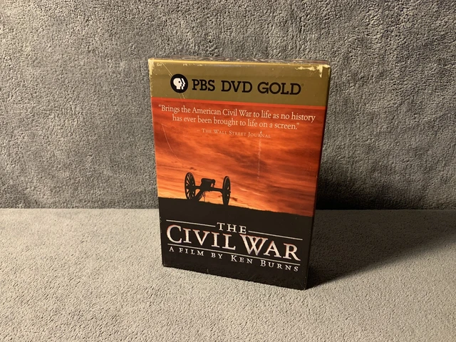 The Civil War, A Film by Ken Burns 5 Disc Set PBS DVD Gold 1990