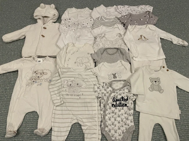 Unisex Baby Bundle Newborn And 0-3 Months