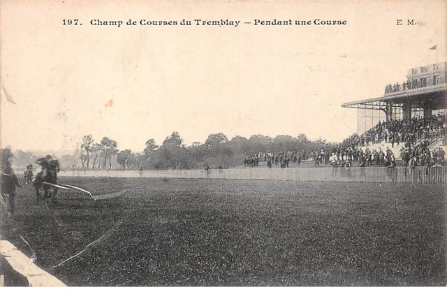 94 - TREMBLAY - SAN31264 - Champ de Courses de Tremblay - Pendant une Course