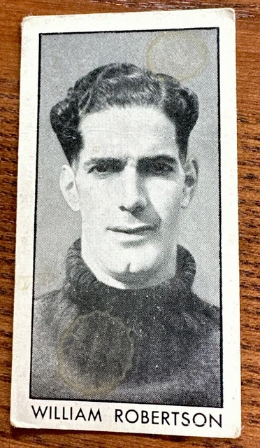 D C Thomson (Abenteuer/Hotspur) - Fußballstars William Robertson