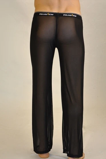 Chantilly - Pantalon transparent rouge - L'Homme Invisible : vente